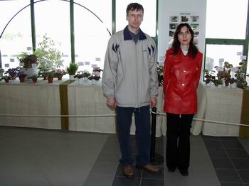 Светлана и Константин Таран на I-ой выставке РООЛС